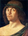 Portrait of a humanist Renaissance Giovanni Bellini